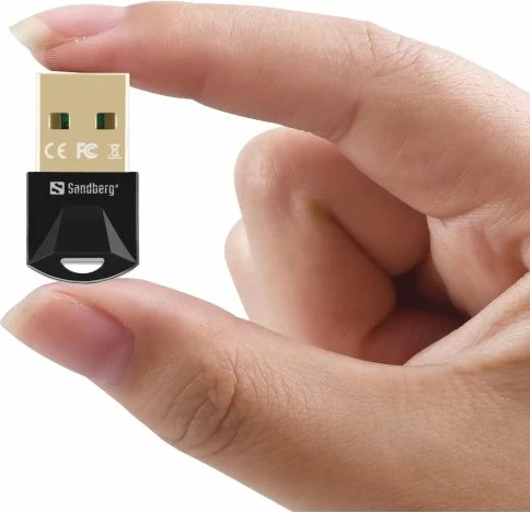 Dongle Bluetooth USB Sandberg 134-34 BT 5.3 + EDR, USB 2.0, e zezë