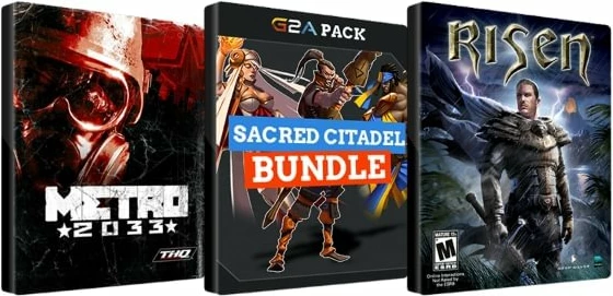 Metro 2033 + Risen + Sacred Citadel Bundle EN Global