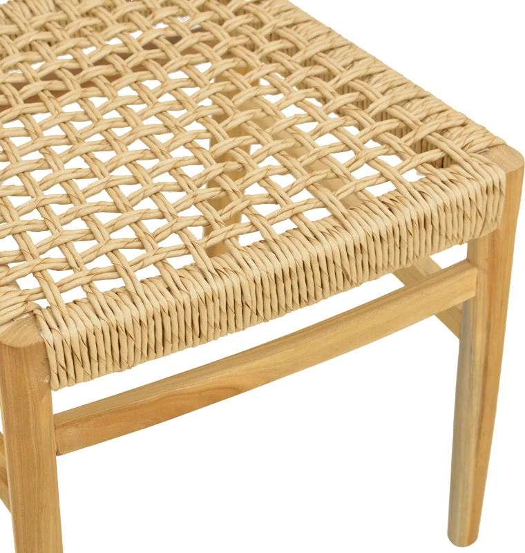 Karrige Tuga, dru tik natyral, litar PE, 50x58x86cm