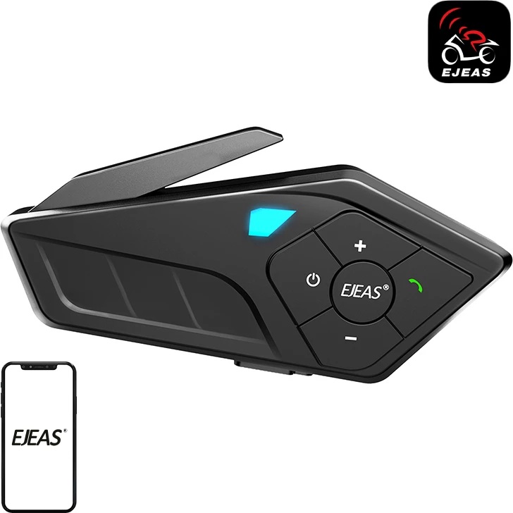 Kufje Bluetooth për helmetë EJEAS E1PRO, e zezë