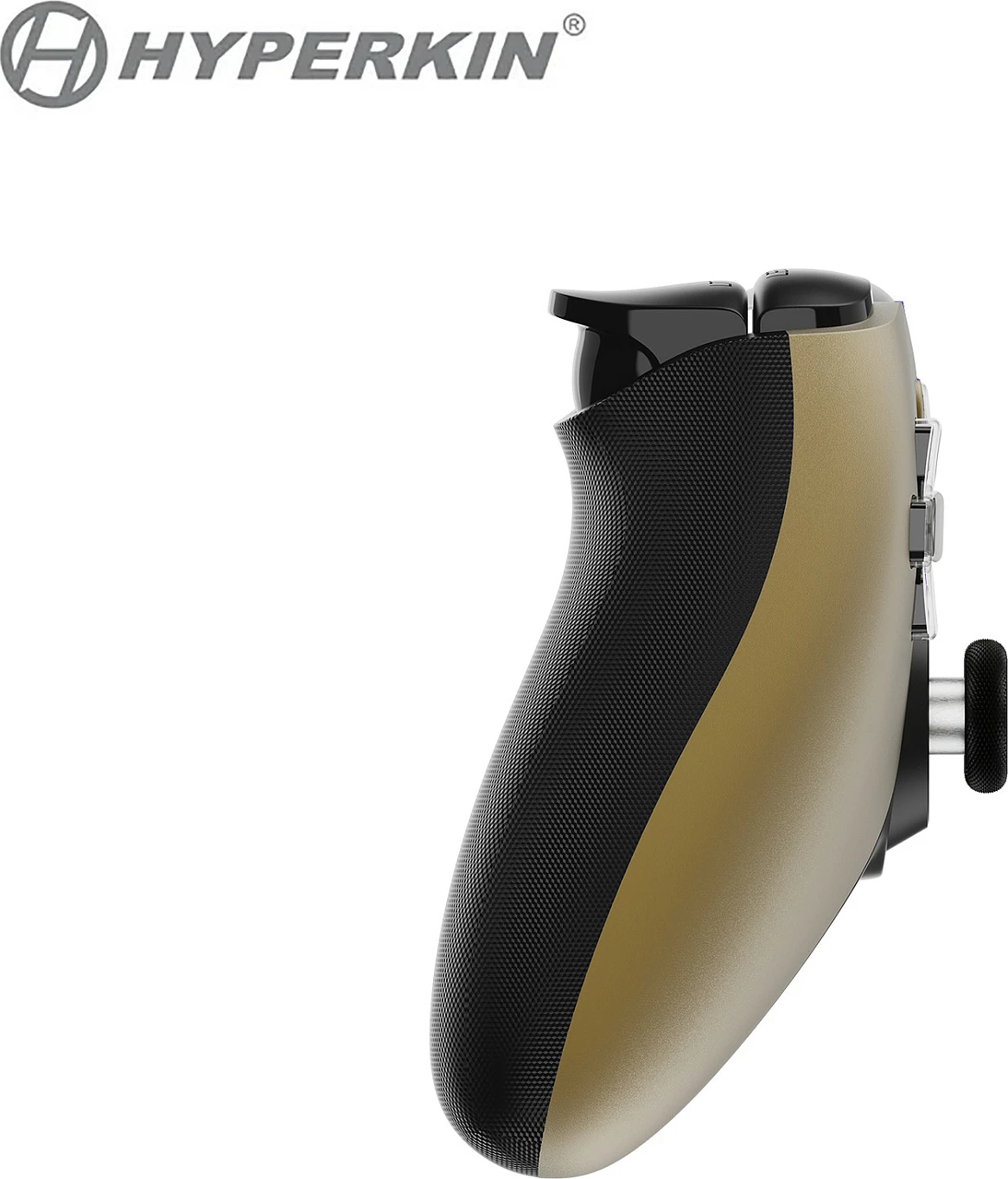 Kontroller lojërash Hyperkin Competitor, USB-C me kabllo, Hall sensor, vibrim, Gold/Black