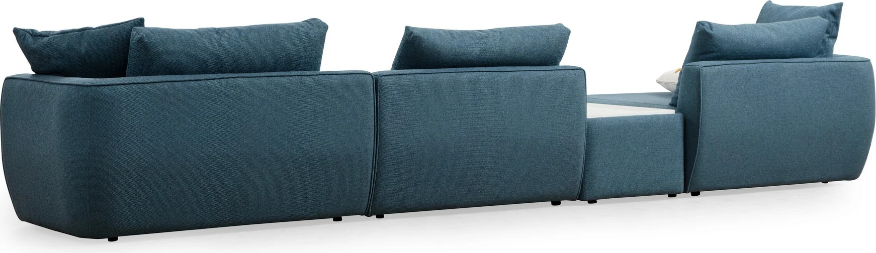 Këndsofa Maya, ngjyrë e kaltër, Atelier del Sofa (Chl majtas + T + O1 + 1R)