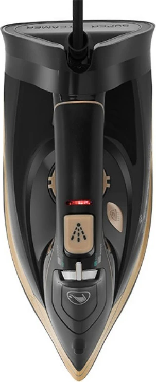 Hekur me avull, Lafe, VaporMax LAFZEL47583, 3000 W, shollë qeramike, depo uji 320 ml, kabllo 1.8 m, bezhë/zi