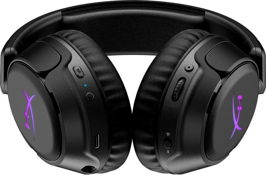 Kufje wireless HyperX Cloud Flight 2, me mikrofon të ndashëm, për PC/PS4/PS5/Switch, e zezë