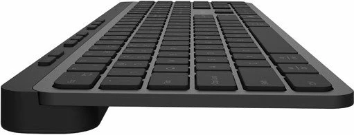 Tastierë wireless Natec Medusa NKL-2316, layout US, Bluetooth 5.1/2.4GHz, bateri 500mAh, e zezë
