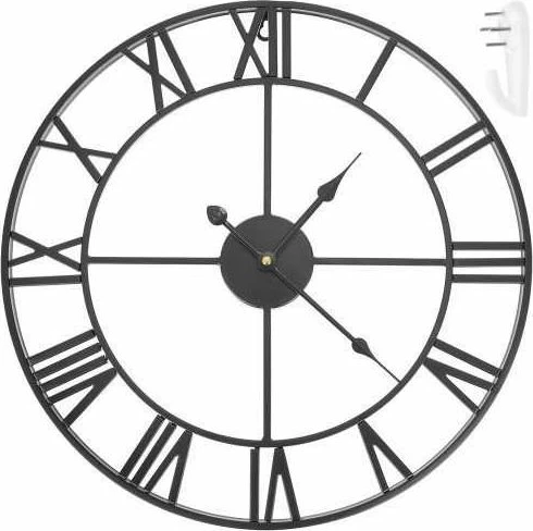 Orë muri Upominkarnia Retro Universal 47.5 cm, e zezë