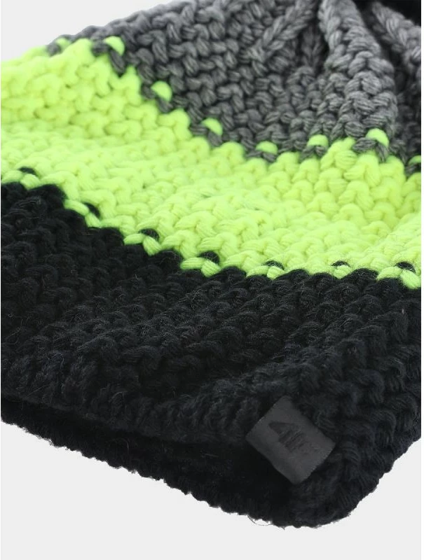 Kapelë dimri për djem 4f me pompon