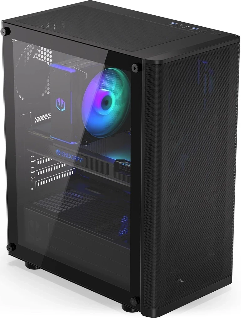 Kasë ENDORFY Ventum 200 Air, i zi