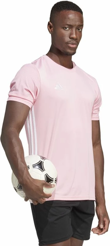 Fanellë futbolli adidas për meshkuj, rozë [Madhësia: S]