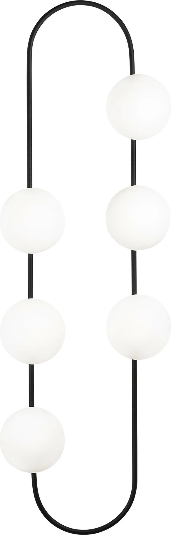 Llambë muri Opviq, Abaküs - 4921, e zezë-e bardhë, 40x33x124 cm