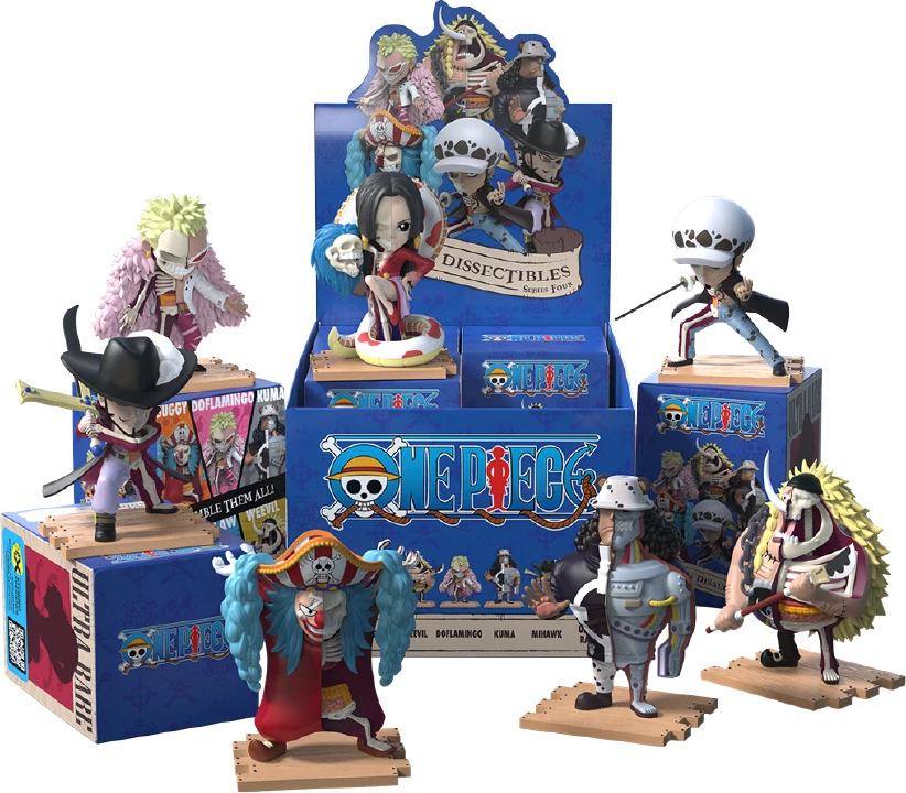 Figurinë koleksionuese Mighty Jaxx Freeny’s Hidden Dissectibles One Piece Warlords Edition, blind box 1 copë (personazh i rastësishëm)
