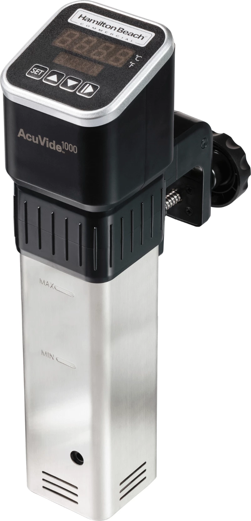 Cirkulator zhytës sous vide, Hamilton Beach Commercial, AcuVide1000, 1200 W, deri 30 L, IPX7, ekran me prekje