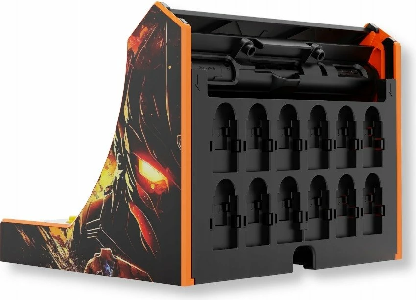 Kontroller arkade Yaxo Arcade Arena për Nintendo Switch/NS2, Turbo, USB-C, 12 slote kartash, i zi