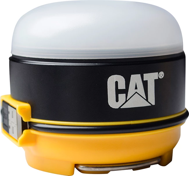 Dritë pune mini e rikarikueshme CAT CT6525, 100/200 lm, USB, e verdhë