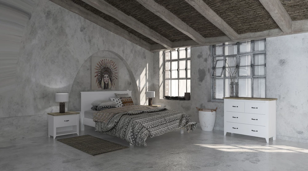 Pikturë dekorative Indian Girl, kanavacë, dru, 90x90x4cm