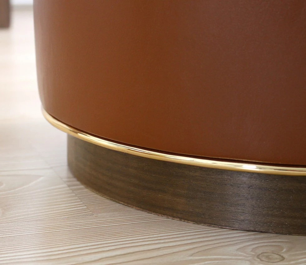 Puf Atelier del Sofa, Milotte, ngjyrë deve