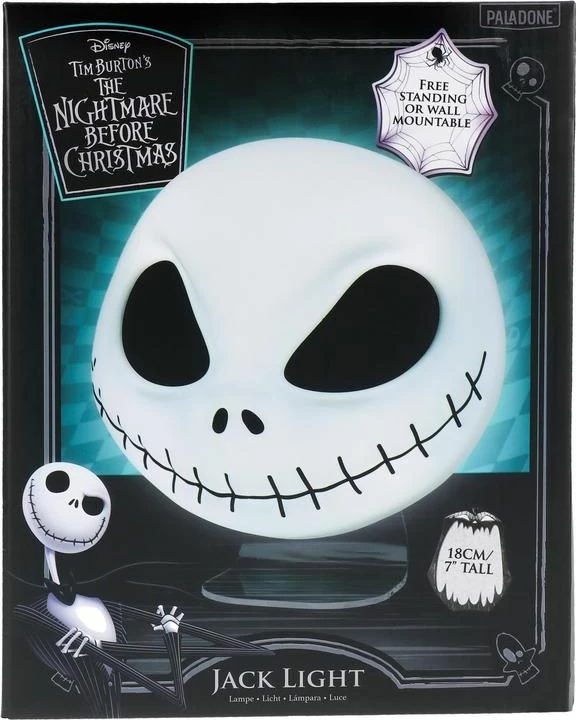Llambë Paladone Jack Skellington 18 cm, USB/3x AAA
