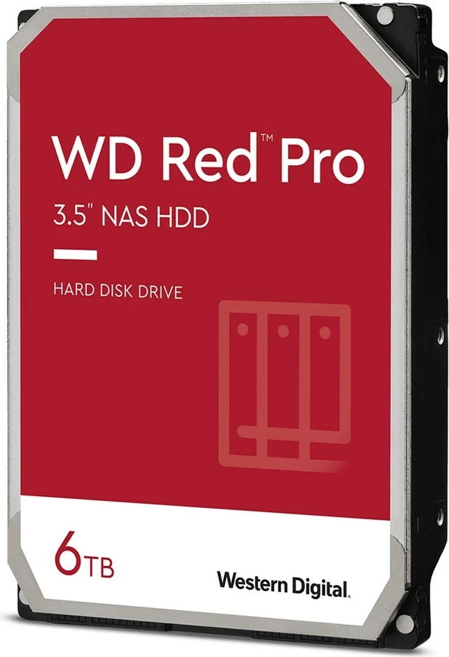 Hard disk Western Digital Red Pro 6 TB, 7200 RPM, 3.5", Serial ATA