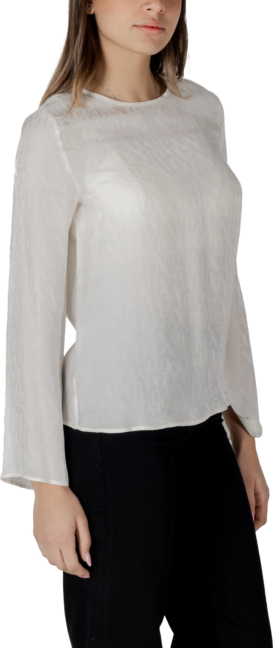 Bluzë për femra Armani Exchange XW000149 AF10842, krem [Madhësia: XS]