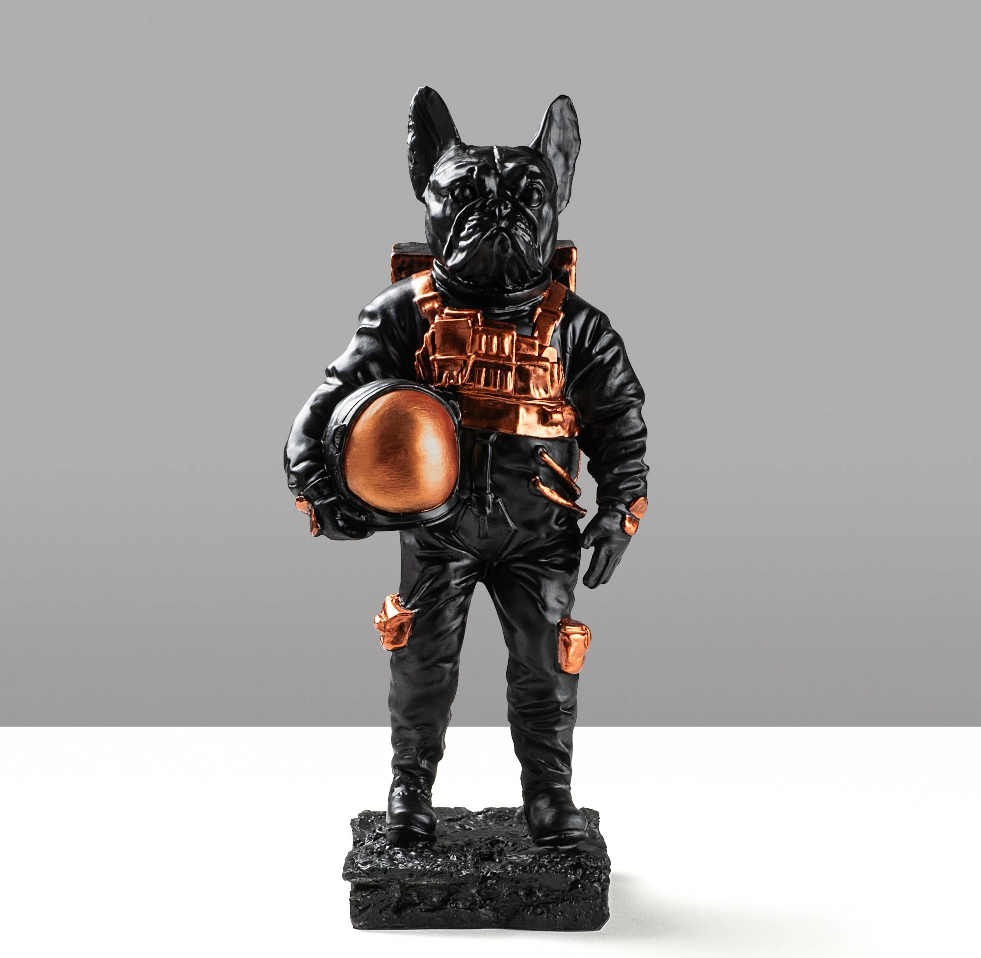 Objekt dekorativ Aberto Design, qen astronaut, shumëngjyrësh