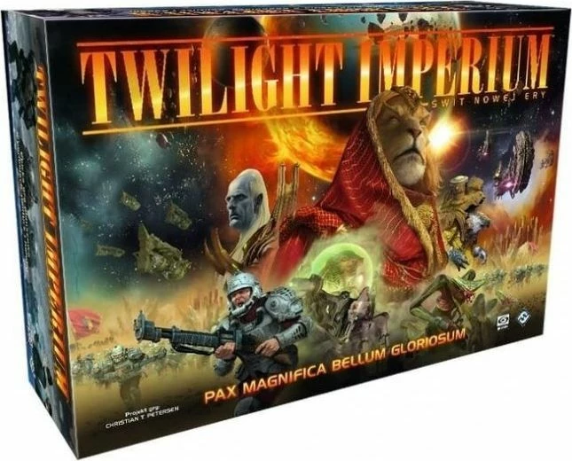 Lojë tavoline Galakta Twilight Imperium: Dawn of a New Era (Edicioni 4), gjuha polonisht, 3-6 lojtarë, 240 min, 14+