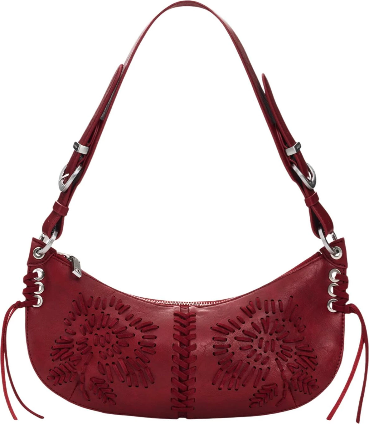 Çantë krahu Desigual Alisio Castres Long 26WAXP81, e kuqe