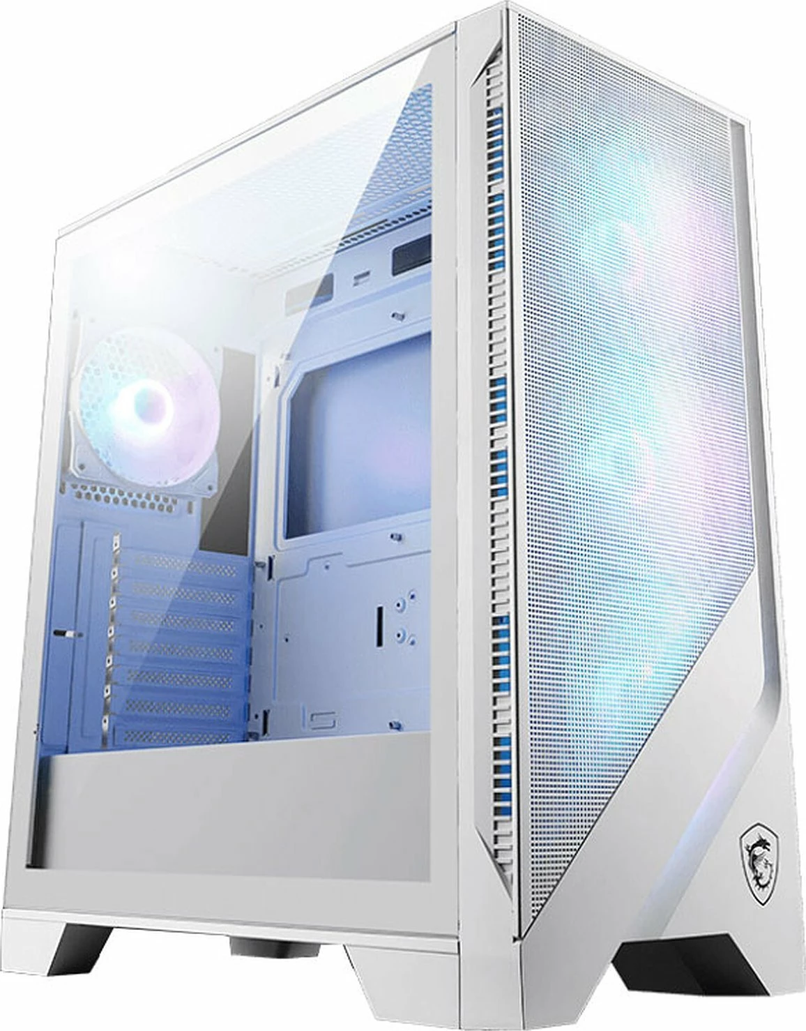 Kasë MSI MAG FORGE 320R Airflow ARGB 306-7G23W21-HH9, Midi Tower ATX, e bardhë