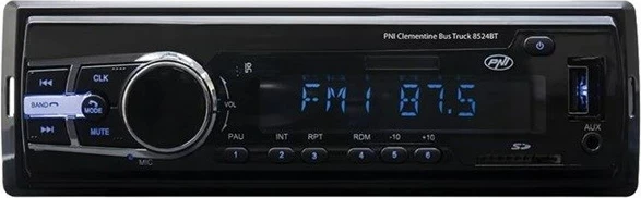 Radio veture PNI Clementine 8524, LCD, 4 kanale audio, FM, USB, Kaltër