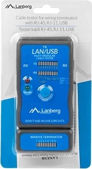 Testues Kabllor, Lanberg NT-0403, zi/kaltër