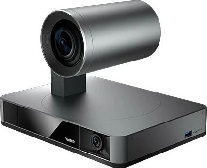 Kamerë PTZ, Yealink, UVC86, 4K Ultra HD, USB, auto‑framing dhe ndjekje e folësit/prezantuesit, e zezë