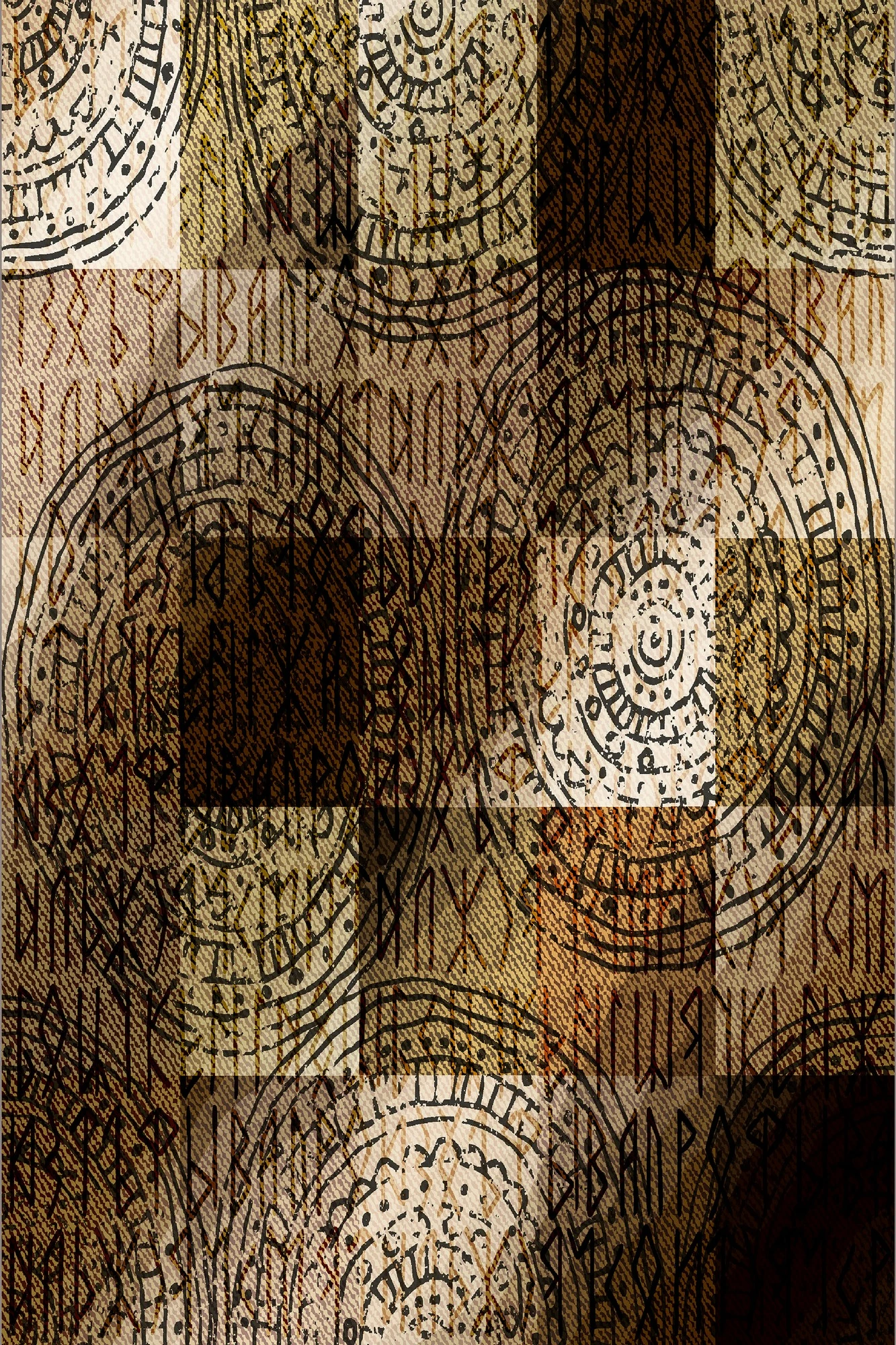 Qilim korridori, shumëngjyrësh, Conceptum Hypnose, Hmnt76, 80x200cm