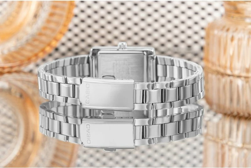 Orë dore për femra Casio LTP-1234PD-7BEG, argjend
