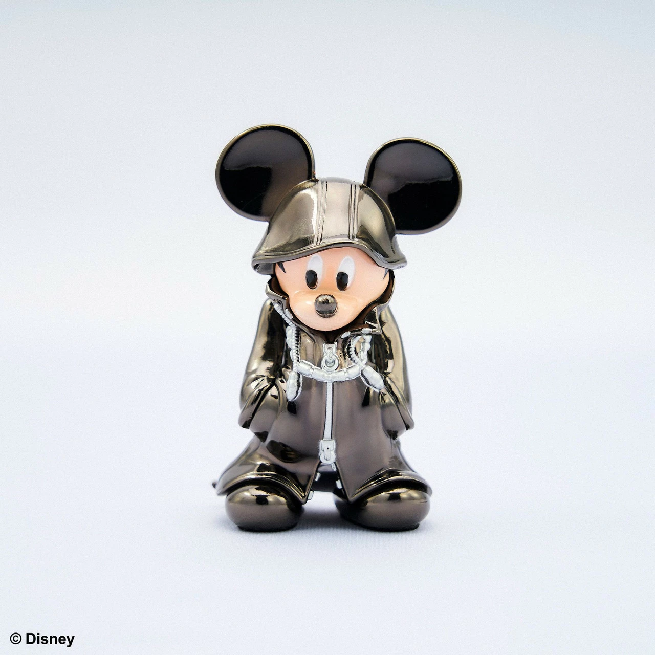 Figurinë koleksionuese Square Enix Bright Arts Gallery King Mickey (Kingdom Hearts II), die-cast metal, argjendtë metalike