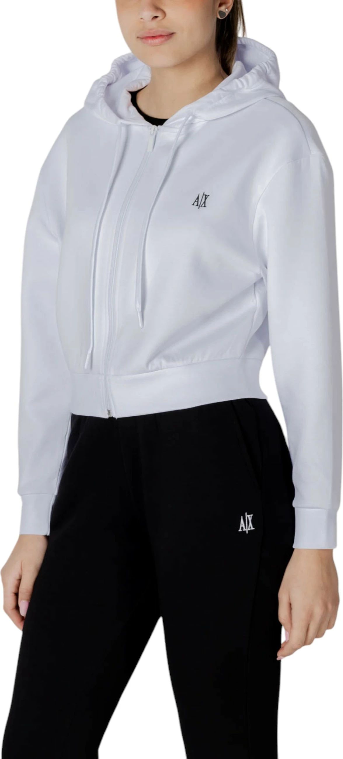 Duks me kapuç për femra Armani Exchange XW000822 AF10818, i bardhë [Madhësia: L]