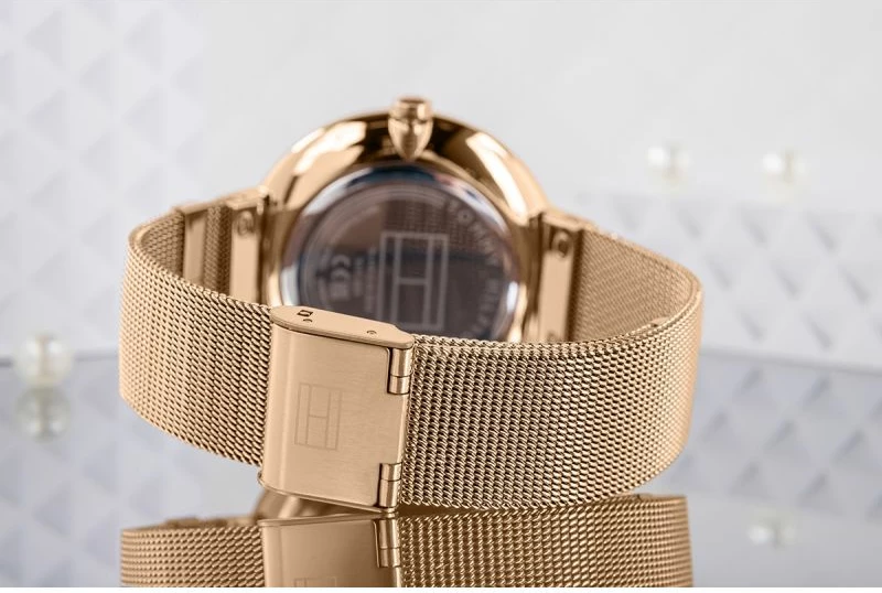 Orë dore për femra Tommy Hilfiger, rozë gold