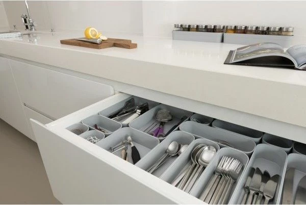 Organizues sirtari Curver Infinity XL 234479 1.5L 15x23x5 cm, gri e çelët