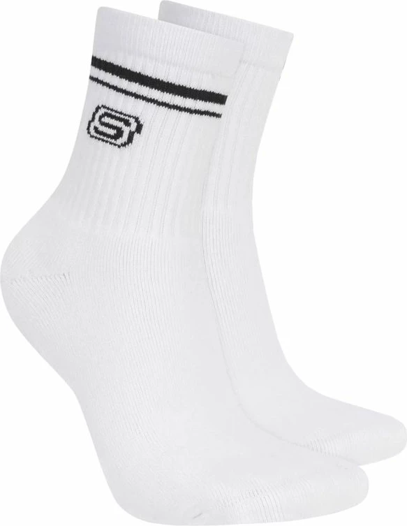 Çorape Skechers 3 palë, të bardha 39-42 [Madhësia: 39 - 42]
