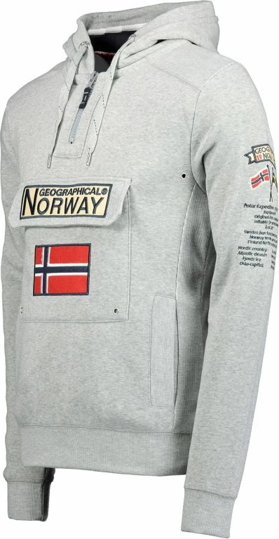 Duks për meshkuj Geographical Norway, gri