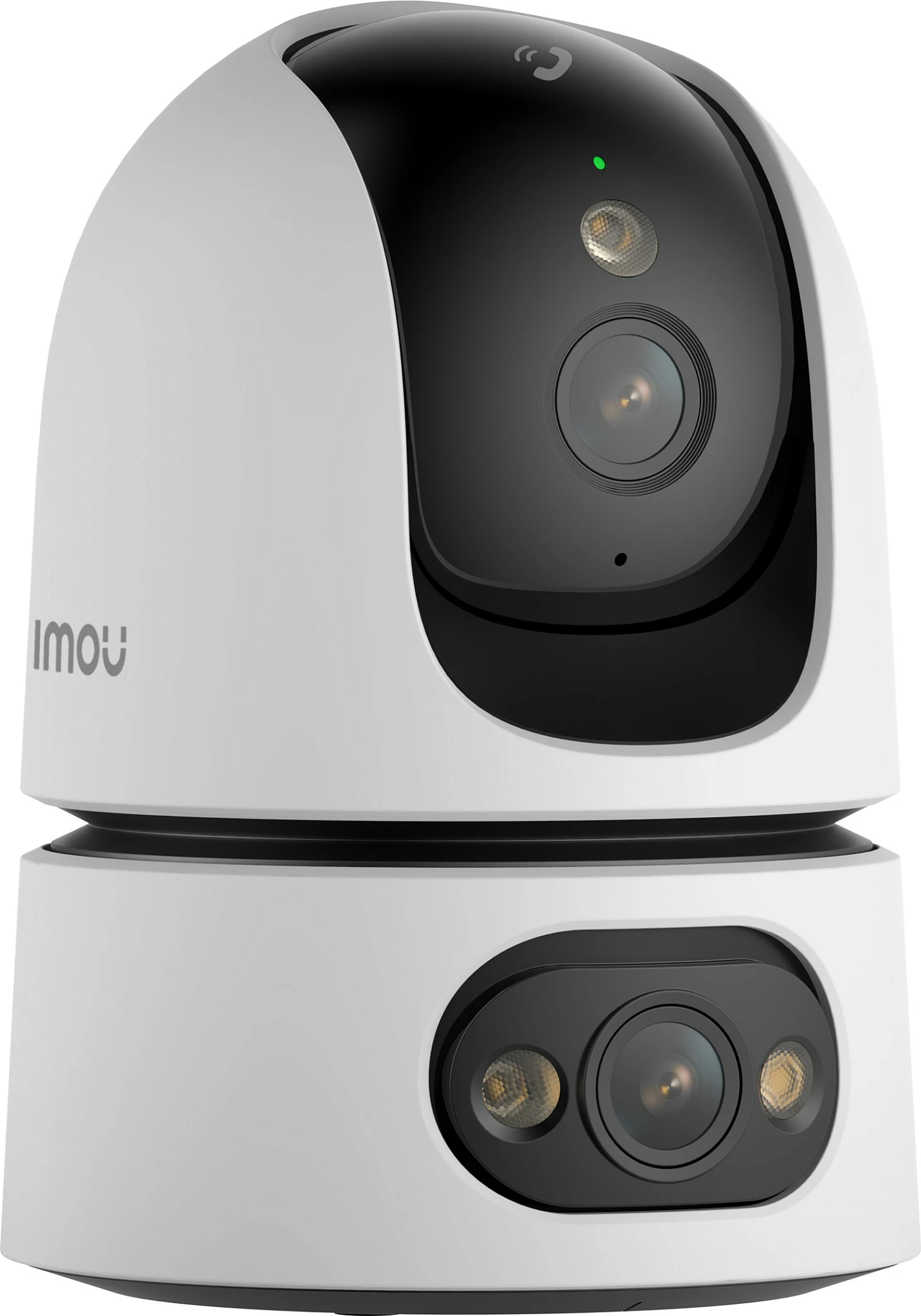 Kamerë sigurie IP Imou Ranger Dual Pro 6MP, Wi‑Fi 6, PTZ 360°, MicroSD, e bardhë