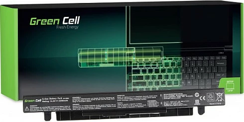 Bateri laptopi Green Cell për Asus A450/A550/R510/X550, 14.4V 2200mAh, e zezë