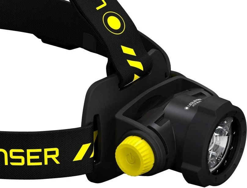Dritë koke Flashlight Ledlenser H7R, e zezë 