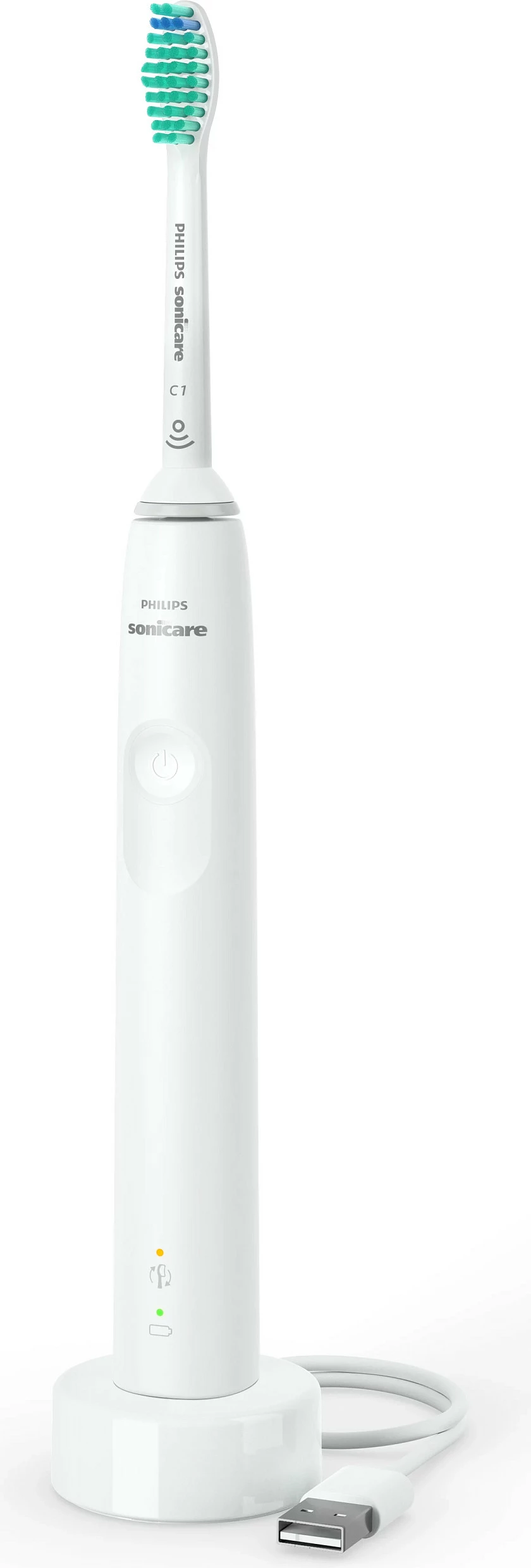 Furçë dhëmbësh elektrike Philips Sonicare Series 3100 HX3671/13, me sensor presioni, e bardhë