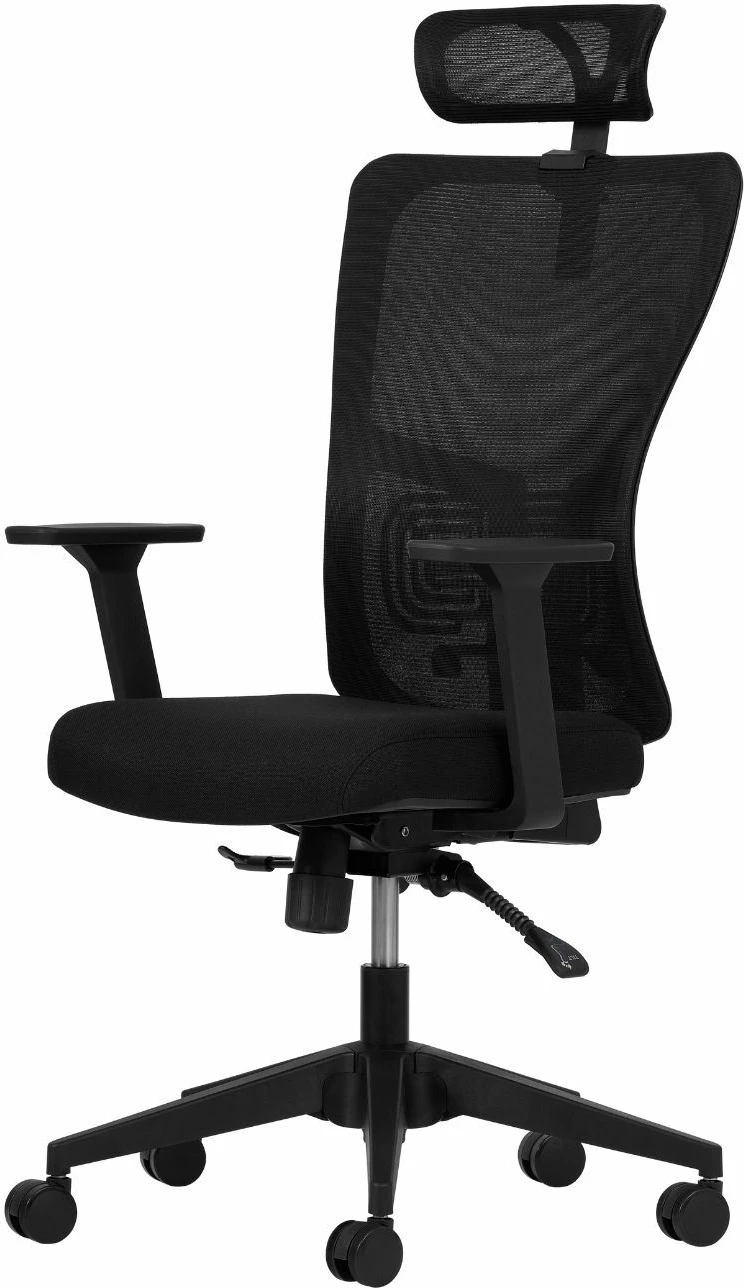 Set karrigesh zyre (2 copë), Skye Decor, mbështetje mesit, 126, e zezë