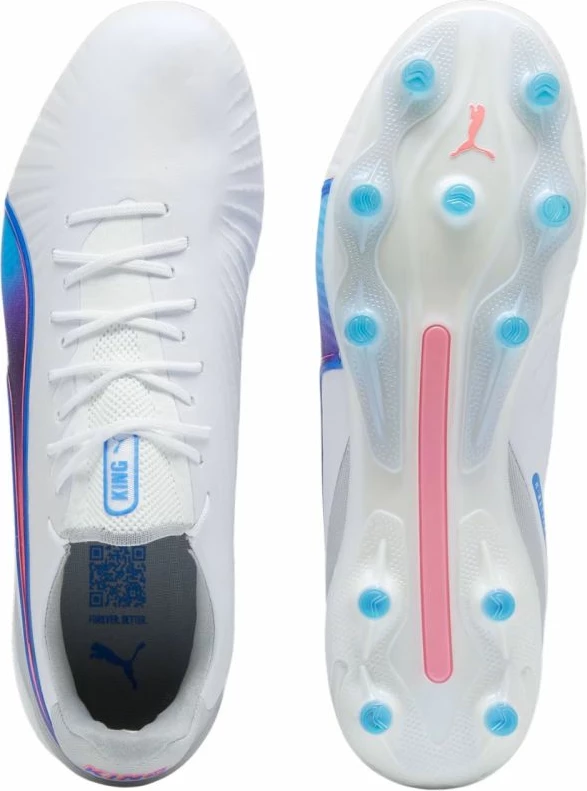 Atlete futbolli Puma për meshkuj, të bardha