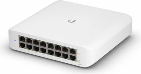 Switch Ubiquiti UniFi Switch Lite 16 PoE, Bardhë