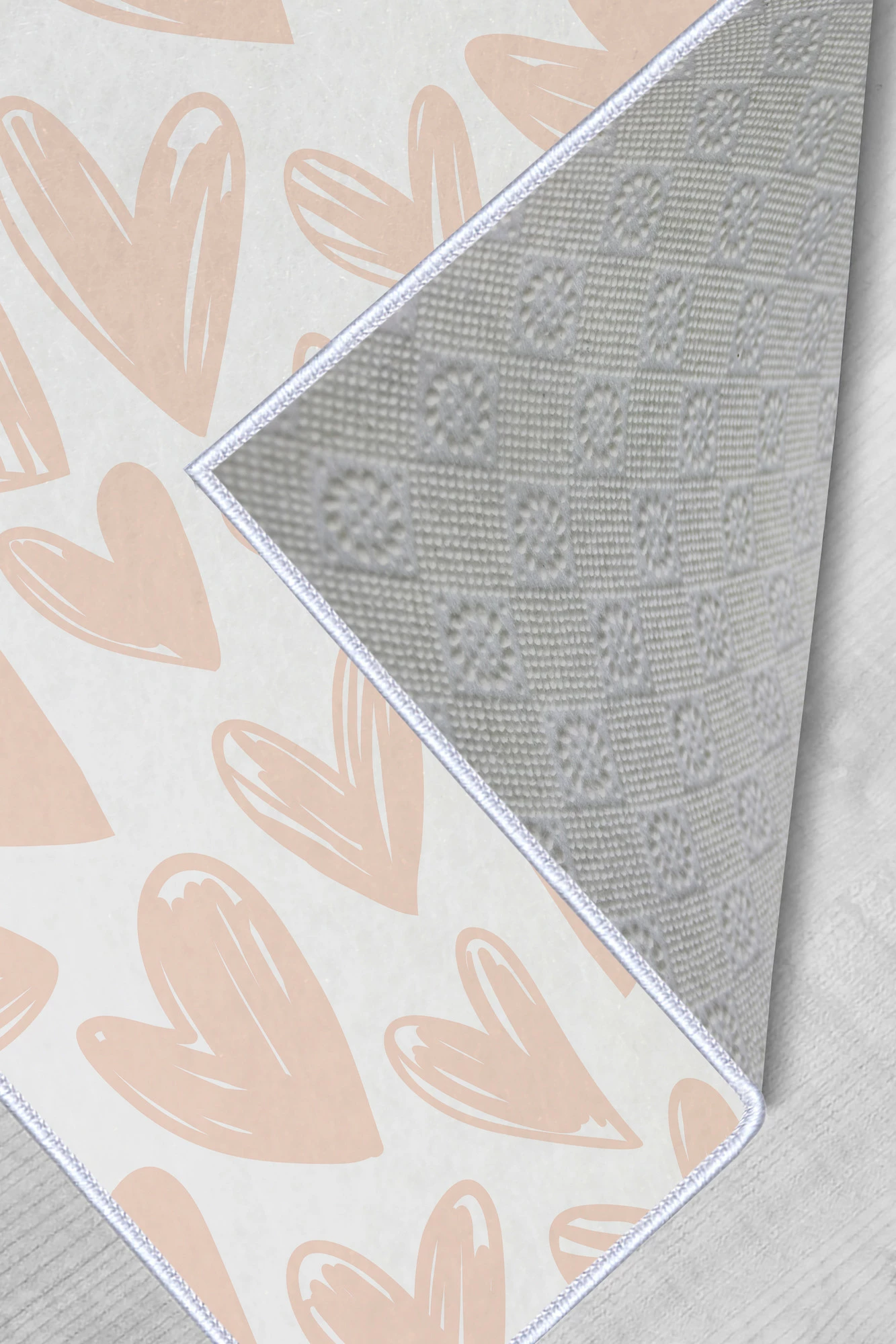 Qilim multingjyrësh, zemra, 180x280cm, Conceptum Hypnose, WOOKECE056