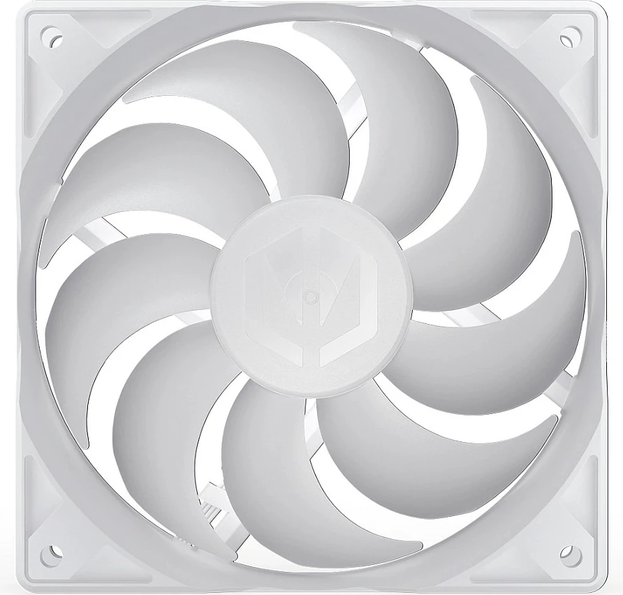 Ventilator për kasë Endorfy Stratus 120 White, 120mm, PWM, ARGB, i bardhë