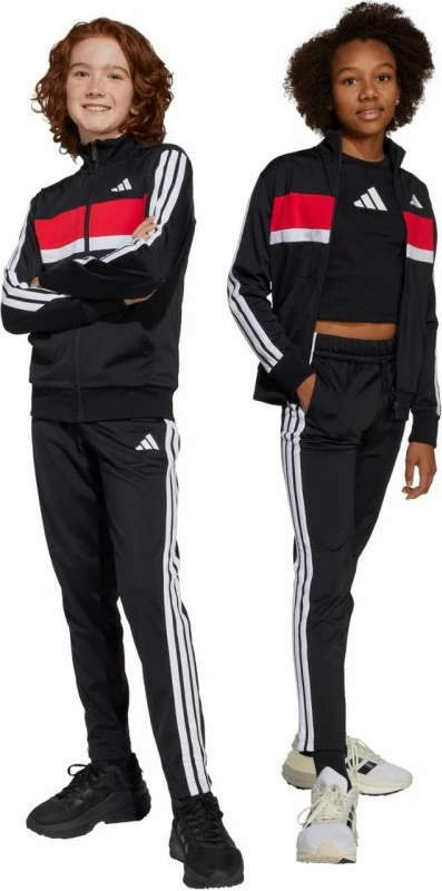 Trenerka për fëmijë adidas, e zezë [Madhësia: 176 cm]