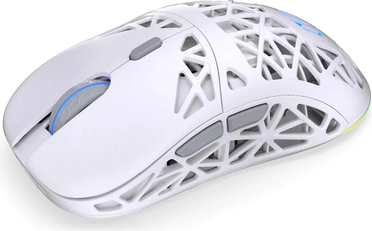 Maus gaming ENDORFY LIV Wireless Onyx White EY6A019, 12000 DPI, ARGB, i bardhë