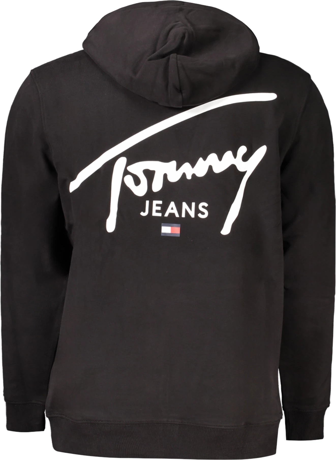 Duks për meshkuj Tommy Hilfiger zip-up, i zi